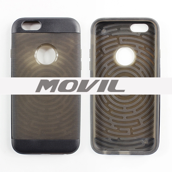 NP-2508 Frontera TPU   PC Funda para Apple iPhone 6-16